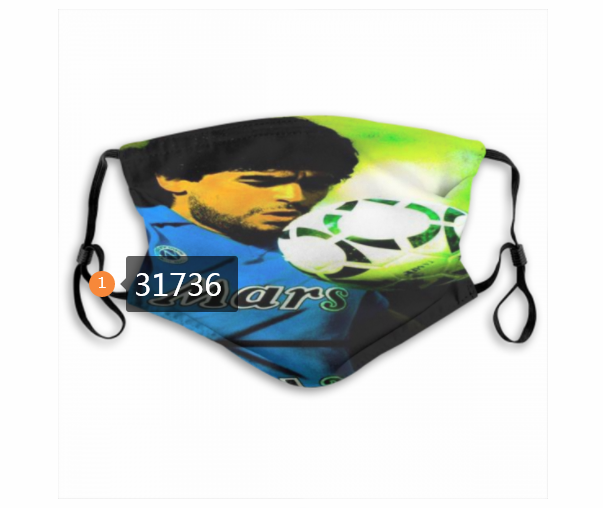 2020 Soccer #23 Dust mask with filter->soccer dust mask->Sports Accessory